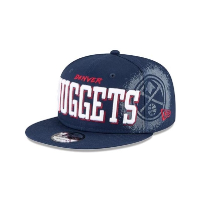 Blue Denver Nuggets Hat - New Era NBA Faded 9FIFTY Snapback Caps USA8491026